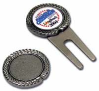 Gifts- Pewter Divot & Ball Set