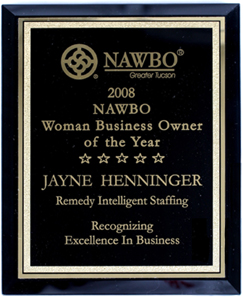 NAWBO Plaque