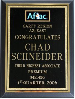 Aflac Plaque
